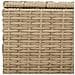 Contenitore Da Giardino Beige Misto 190l In Polyrattan - Foto miniatura 3