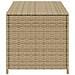 Contenitore Da Giardino Beige Misto 190l In Polyrattan - Foto miniatura 10
