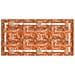 Tappeto Passatoia Cucina Corsia Retro Antiscivolo Disegno Bangkok By Suardi 55x140 Arancio - Foto miniatura 1