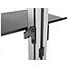 650621 Supporto TV a parete 177,8 cm (70") Nero, Stainless steel - Foto miniatura 10