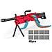 Fucile Di Precisione A Dardi Di Schiuma Motorizzato Modello Sniper, Rosso / Nero - Foto miniatura 3