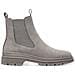 Light Grey Casual Closed Chelsea Booties Stivaletti Pelle Scarpe Donna Grigio Eu 39, 1-25436-41 204 - Foto miniatura 2