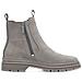 Light Grey Casual Closed Chelsea Booties Stivaletti Pelle Scarpe Donna Grigio Eu 39, 1-25436-41 204 - Foto miniatura 3