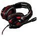 VOLCANO GHOST Auricolare Cablato A Padiglione Giocare Nero, Rosso - Foto miniatura 2