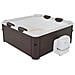 Piscina Idromassaggio F TR062W Tribeca Rigida Noce Scuro - Foto miniatura 2