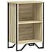 Libreria Rovere Sonoma 50x31x74,5 Cm In Legno Multistrato - Foto miniatura 2