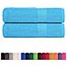 Asciugamani 2 Pz Turchesi 50x100 Cm 360 G/m 100% Cotone - Foto miniatura 2