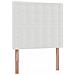 Letto Pouf con Materasso Bianco 100x200 cm Similpelle - Foto miniatura 9