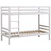Letto A Castello Per Bambini 190x90cm Bianco Amber - Foto miniatura 1