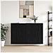 Armadi da Muro 2 pcs Rovere nero 69.5 x 34 x 90 cm - Foto miniatura 2
