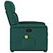Poltrona Alzapersona Massaggiante Verde Scuro in Tessuto - Foto miniatura 6
