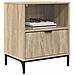 Comodino rovere sonoma 49 x 36 x 61 cm Legno multistrato - Foto miniatura 3