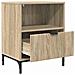 Comodino rovere sonoma 49 x 36 x 61 cm Legno multistrato - Foto miniatura 5