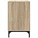 Comodino rovere sonoma 49 x 36 x 61 cm Legno multistrato - Foto miniatura 7