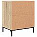 Comodino rovere sonoma 49 x 36 x 61 cm Legno multistrato - Foto miniatura 8