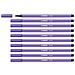 Pen 68 - Pennarello Premium - Confezione da 10 - Viola - Foto miniatura 1