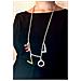 Collana Lunga Mylove, Argento 10µ E Cristallo Sw Multicolore - Foto miniatura 4