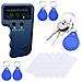Programmatore Lettore Codificatore Clonatore Rfid 125khz - Compatibile Con Chip T5577 E Em4305 | Facile Da Usare | Set Con 5 Portachiavi E 1 Carta Rfid - Foto miniatura 1