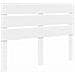 Struttura del letto Bianco 140 x 190 cm Legno multistrato - Foto miniatura 7