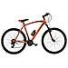 Bici Da Uomo Mountain Bike Misura 27,5 Nv275sf Bicicletta Mtb Nevada Cambio 21v Con Forcella Ammortizzata - 42 Titanio Verde Fluo Opaco - Foto miniatura 3