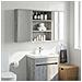 Armadio da bagno a muro Sonoma grigia 40 x 10 x 50 cm - Foto miniatura 4