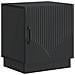 Comodino 2 pcs Nero 43 x 34,5 x 47 cm Legno ingegnerizzato - Foto miniatura 3