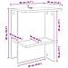 Tavolino da salotto 2 pcs Bianco 40 x 30 x 49 cm - Foto miniatura 9