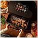Cecofry&Grill Smokin' 11000 Plus Singolo 11 L Indipendente 2900 W Friggitrice ad aria calda Nero - Foto miniatura 10