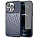 Thunder Case Flessibile, Resistente, Copertura Tpu Per Iphone 13 Pro, Blu - Foto miniatura 2