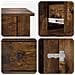 Mobile da cassa per cani Rovere Fumo 50 x 47,5 x 80 cm - Foto miniatura 7