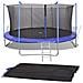 Rete Di Sicurezza Rotonda Per Trampolino 3,05 M Pe Nero - Foto miniatura 1