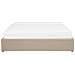 Letto In Tessuto Beige Con Contenitore 160 X 200 Cm Dinan - Foto miniatura 3