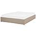 Letto In Tessuto Beige Con Contenitore 160 X 200 Cm Dinan - Foto miniatura 14
