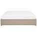 Letto In Tessuto Beige Con Contenitore 160 X 200 Cm Dinan - Foto miniatura 8
