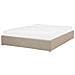 Letto In Tessuto Beige Con Contenitore 160 X 200 Cm Dinan - Foto miniatura 9
