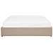 Letto In Tessuto Beige Con Contenitore 160 X 200 Cm Dinan - Foto miniatura 18