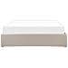 Letto In Tessuto Beige Con Contenitore 160 X 200 Cm Dinan - Foto miniatura 26