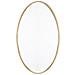 Specchio Da Parete Con Cornice In Color Oro 83x57 Cm Ouvea - Foto miniatura 1