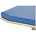 Sgabello Bar Lameng In Similpelle E Accio Inox I Sgabello Bancone Design Con Poggiapiedi, H Seduta 78 CM I Sgabello Cucina Imbottito Blu - Foto miniatura 5