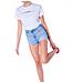 Shorts E Bermuda Donna Levis 56327 0086 - 501 Short Luxor Heat Short - Foto miniatura 3