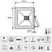 Proiettore A Led Sottile 10w, 800lm Bianco Caldo (3000k) Energy Mce510 Ww, Ip65, Premium - Foto miniatura 3