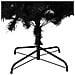 Albero di Natale Artificiale Sottile con Base Nero 210 cm PVC - Foto miniatura 2