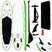 Set Tavola Gonfiabile da SUP Verde e Bianco - Foto miniatura 1
