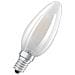 Lampadina Led Fiamma Variabile In Vetro Satinato - 6,5w Equivalente 60w E14 - Bianco Caldo - Foto miniatura 5