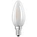 Lampadina Led Fiamma Variabile In Vetro Satinato - 6,5w Equivalente 60w E14 - Bianco Caldo - Foto miniatura 6