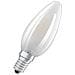 Lampadina Led Fiamma Variabile In Vetro Satinato - 6,5w Equivalente 60w E14 - Bianco Caldo - Foto miniatura 3