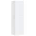 Mobile Porta TV Bianco 30,5x30x110 cm in Legno Multistrato - Foto miniatura 1