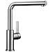 Miscelatore, Rubinetto Cucina, Bocca Girevole 360ø, Blanco Lanora, Solido Acciaio Inox Spazzolato, Rubinetto A Cartuccia In Ceramica - Foto miniatura 1
