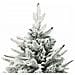 Albero di Natale Artificiale con Neve Verde 150 cm PVC e PE - Foto miniatura 6