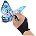 Guanto Da Disegno / Guanto Da Artista Nero Taglia S - Foto miniatura 8